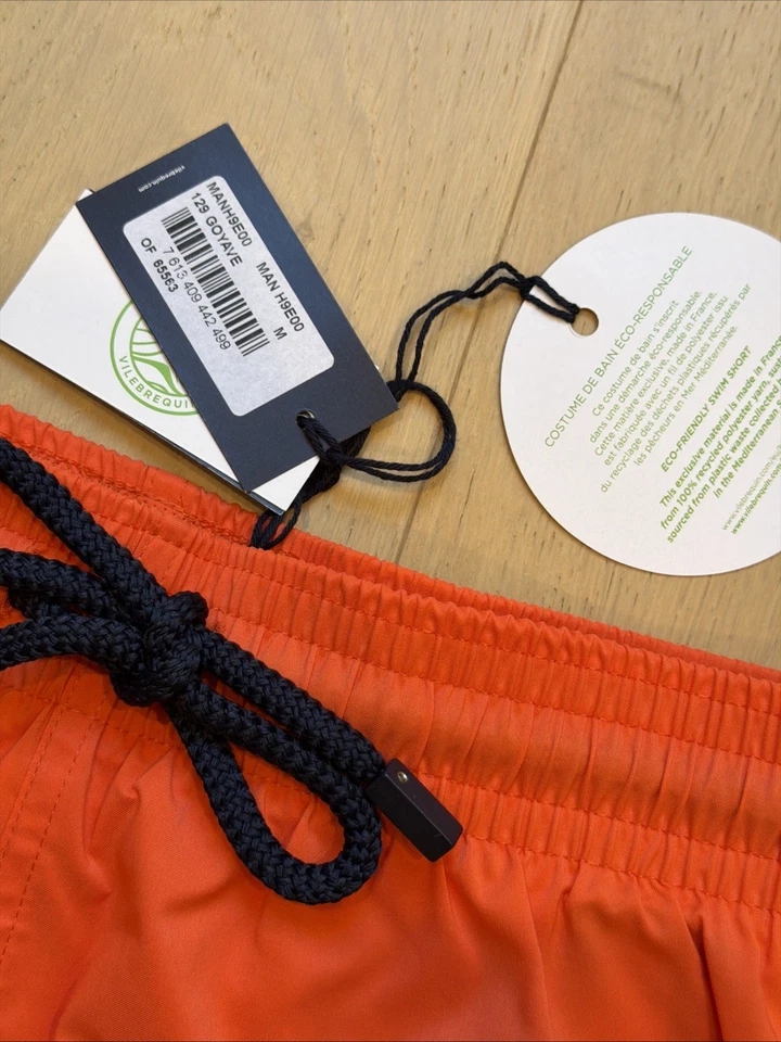 NUEVO CON ETIQUETAS 100% AUTÉNTICO VILEBREQUIN BAÑADOR HOMBRE - M - HOMBRE - MEDIANO - NARANJA Foto 3 de 4