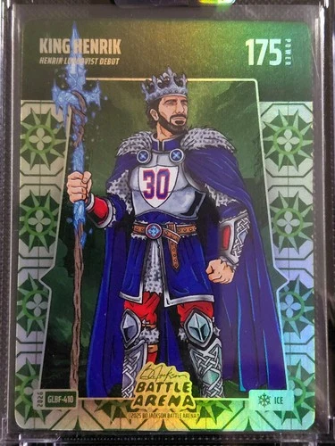 2026 Bo Jackson Battle Arena KING HENRIK HENRIK LUNDQVIST LINOLEUM ICE #175