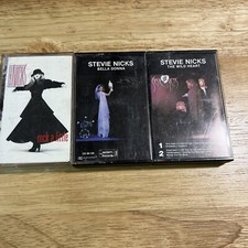 Stevie Nicks Cassette Lot 3 Rock A Little Bella Donna The Wild Heart 80 s Rock