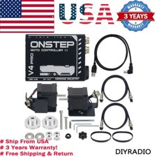 V4 EXOS2 Pro Onstep EXOS2 Equatorial Mount V4 GOTO Upgrade Kit Biaxial Track  US