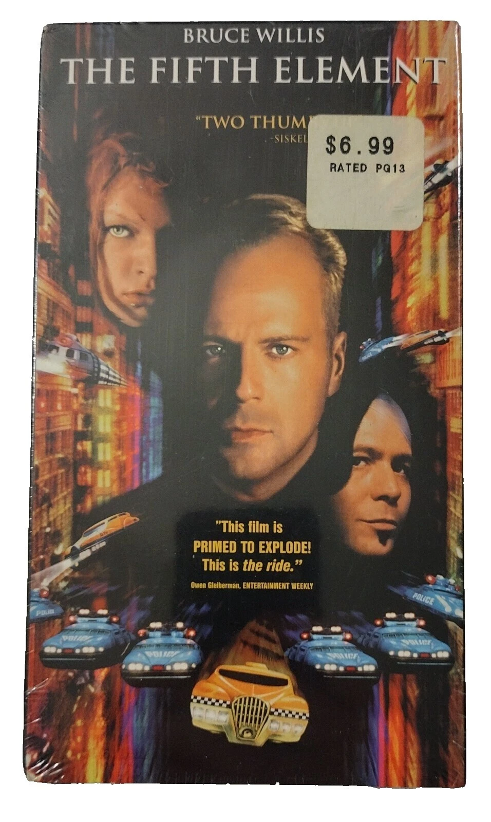 Bruce Willis Sci-Fi cintas VHS de acción y aventura
