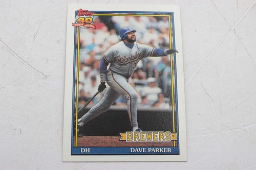 (2) DAVE PARKER MILWAUKEE BREWERS Baseball Cards - Picture 2 of 5