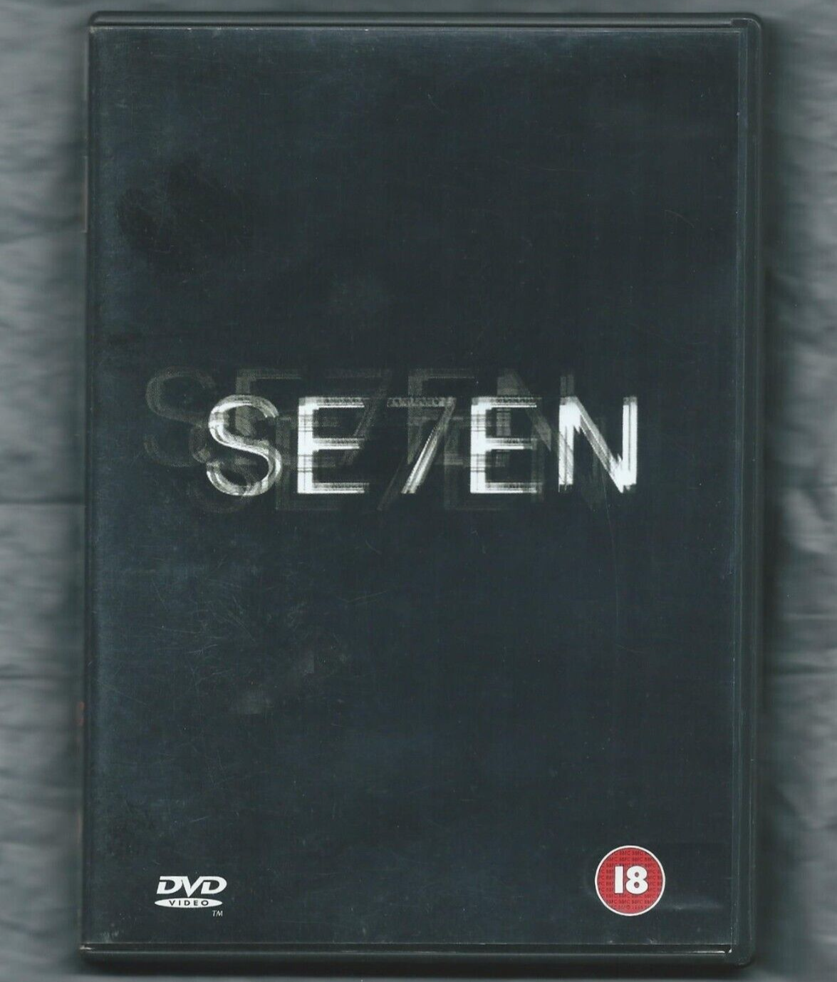 Seven DVD 1995 Film 2 Disc Rated 18 Drama Crime Mystery 122 Minutes Used