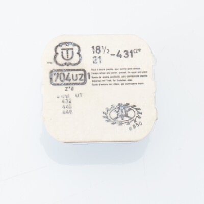 UNITAS 431 2e Escape Wheel Watch Part #704 Watchmakers New Old Stock (C14D18)