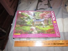 EUROGRAPHICS 1000 PIECE PUZZLE - BLOOMING GARDEN, NEW IN WRAP