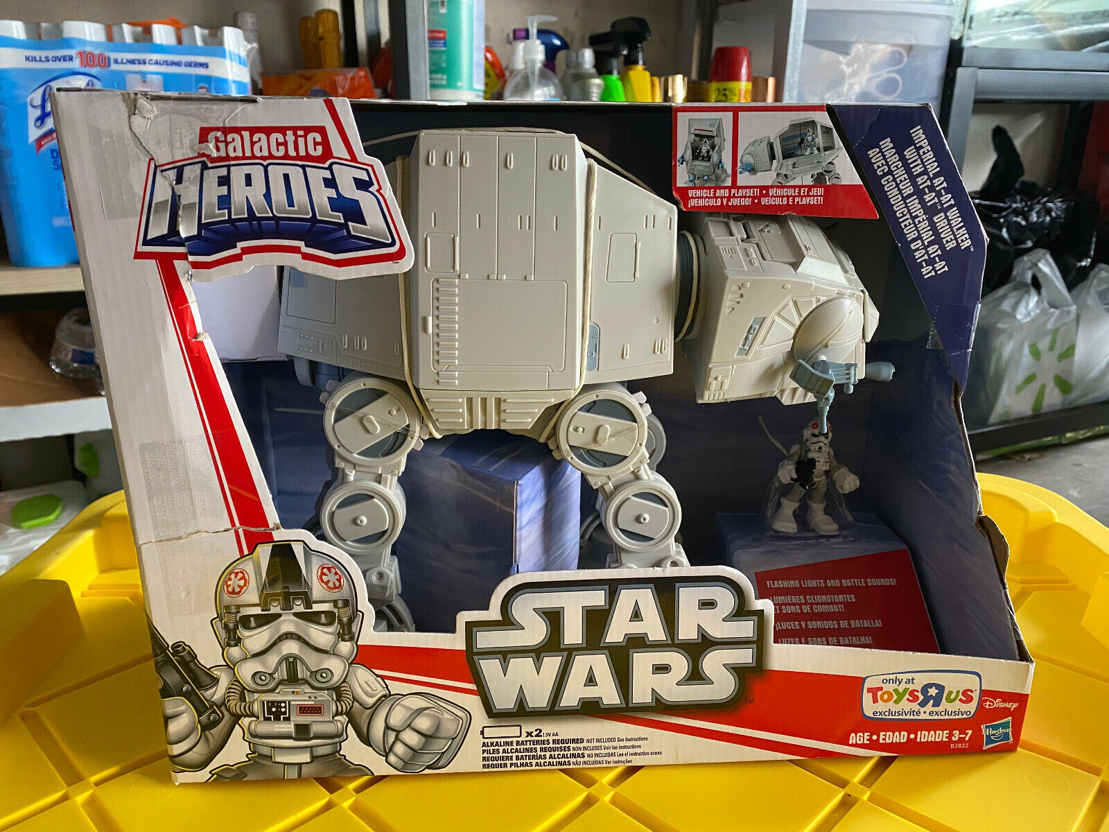 Star Wars Galactic Heroes IMPERIAL AT-AT Walker Hasbro Toys R Us Exclusive