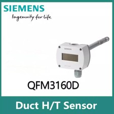 1pcs SIEMENS QFM3160D 0-10V with display Duct Temperature and Humidity Sensor