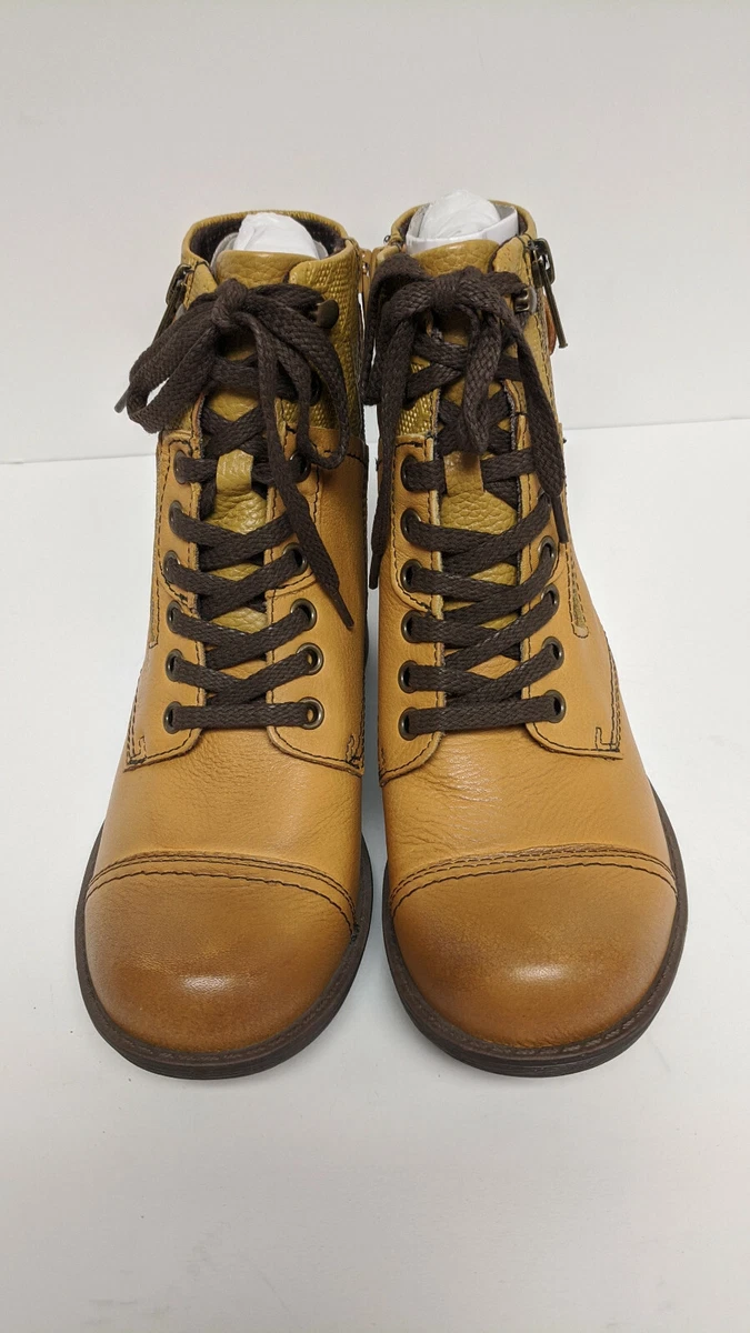 Rockport Cobb Hill Alessia Bethany 2 Ankle Boots Yellow Women s 6 M