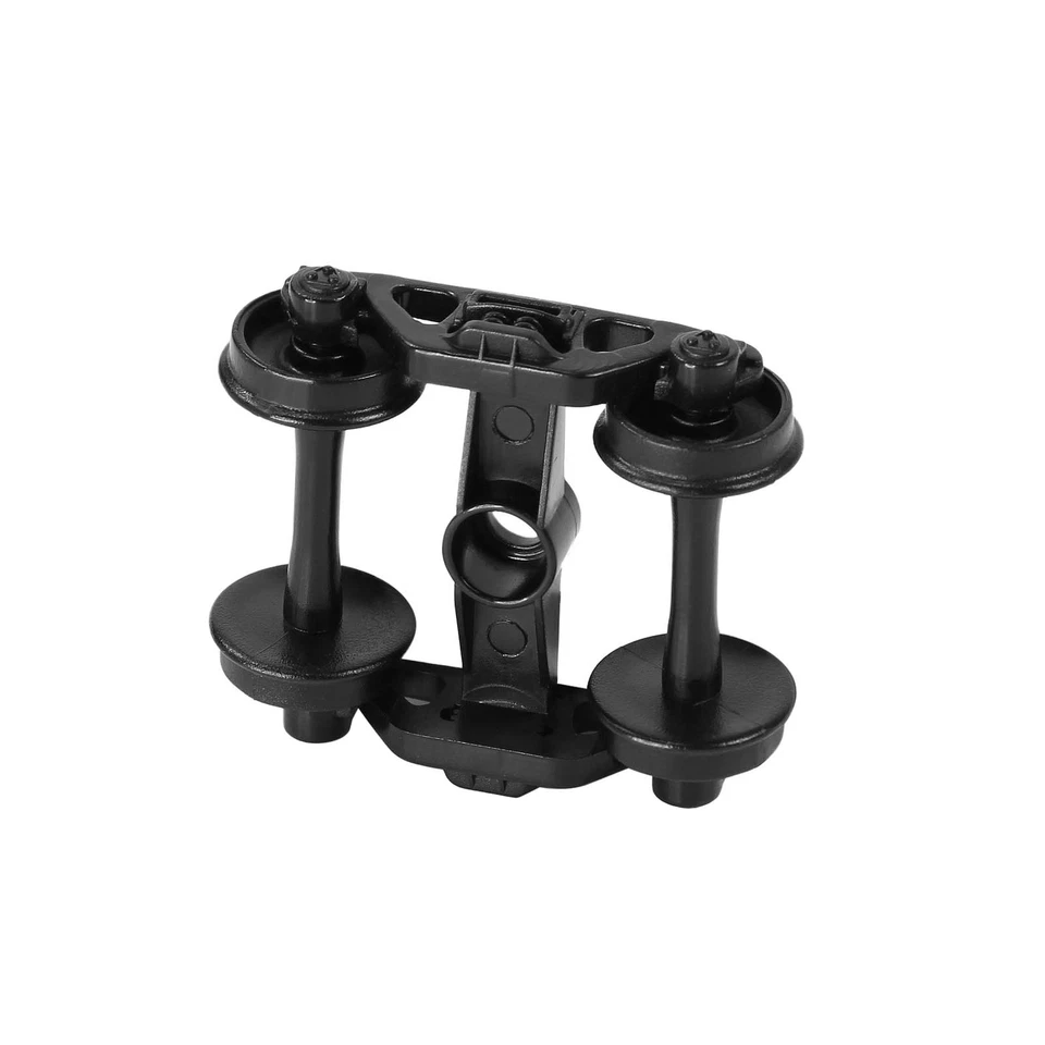 12pcs HO Scale 1:87 Roller Bearing Truck Bogies 4-Springs 33" Plastic Wheel - Image 4 of 4
