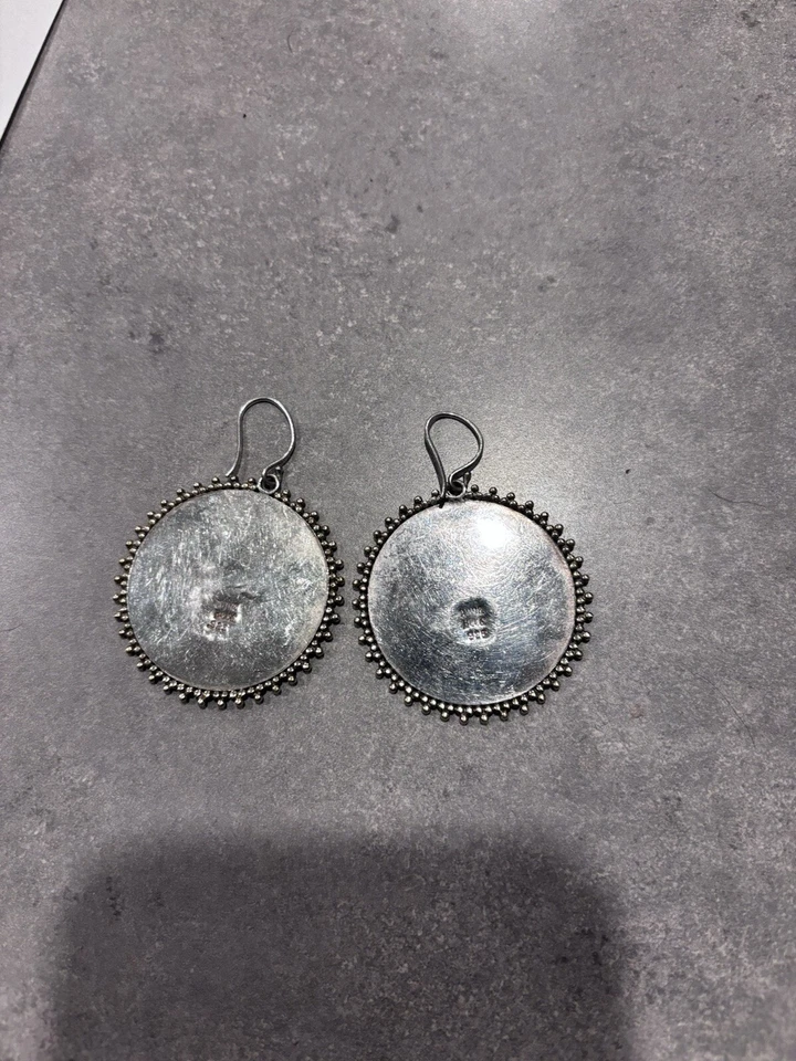 Brincos de prata esterlina 0,925 Anna Beck - Imagem 2 de 3