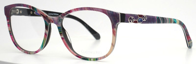 COCO SONG Change Thing CV181 Col 4 Womens Semi Cat Eye Eyeglasses 53-17-135 B:44