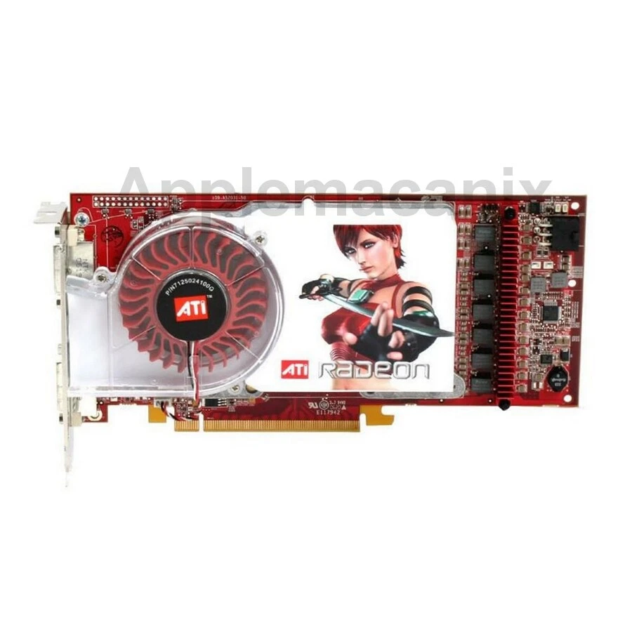 ATI Radeon X1950XT Video Card 256MB GDDR3 PCIe PCI-Express x16 Dual DVI X1900XT - Image 2 of 2