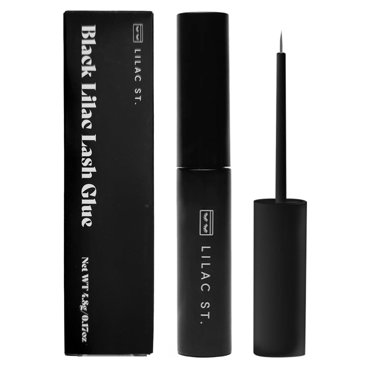 Lilac St - Lilac Lash Glue (Black) - Beginner Lash Cluster Glue - Precise Bru...