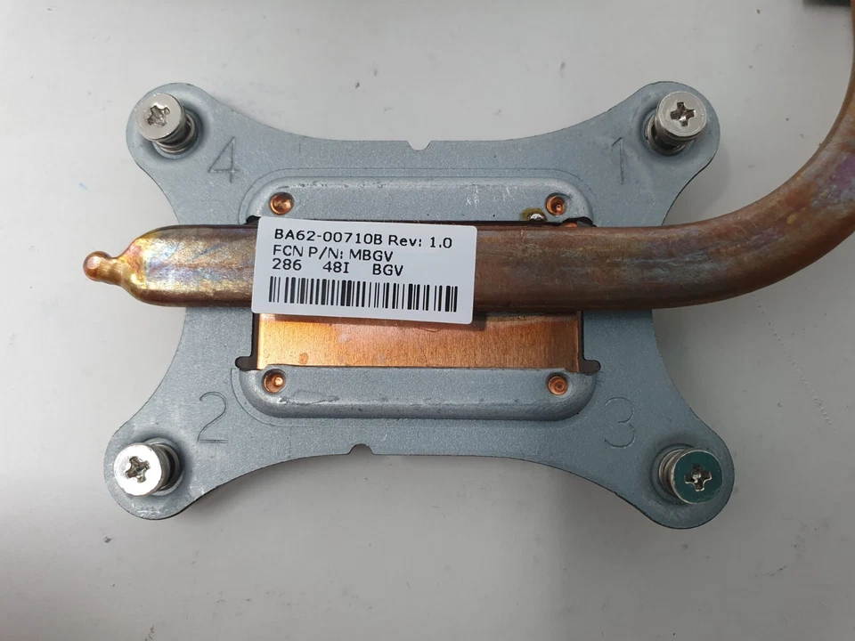 Samsung NP300E5C Fan CPU Cooling Fan with Heatsink BA62-00710B Genuine - Image 3 of 4