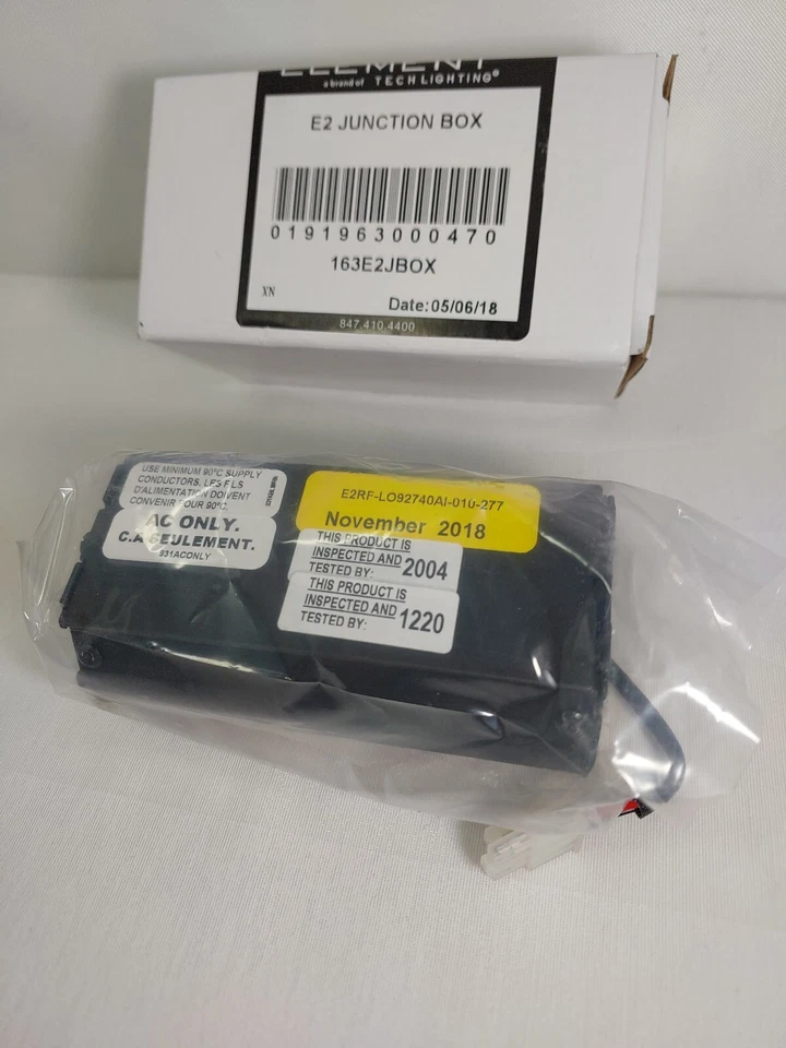 Genuine Original OEM Element E2 Junction Box Tech Lighting - Image 2 of 4