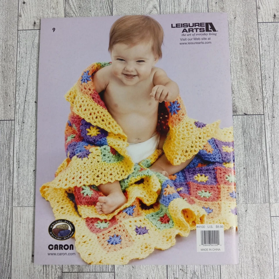 Leisure Arts Simply Soft Baby Brites Sweater Crochet #4100 Hobbies Crafts - Image 3 of 4