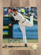 Drew Smyly Signed 8x10 Photo File COA Detroit Tigers Rays Braves Giants C