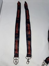 2x JAGERMEISTER new LANYARD w/ DEER & CROSS, Whisky, GERMANY, Great for Keys