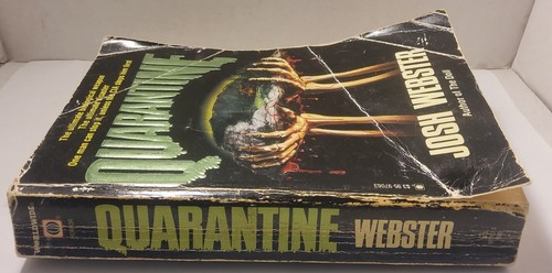 Quarantäne von Josh Webster (1988, Massenmarkt) seltener Horrorroman - Bild 3 von 3