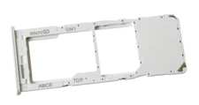 OEM SAMSUNG GALAXY A23 SM-A235M REPLACEMENT WHITE MICRO SD SIM CARD TRAY