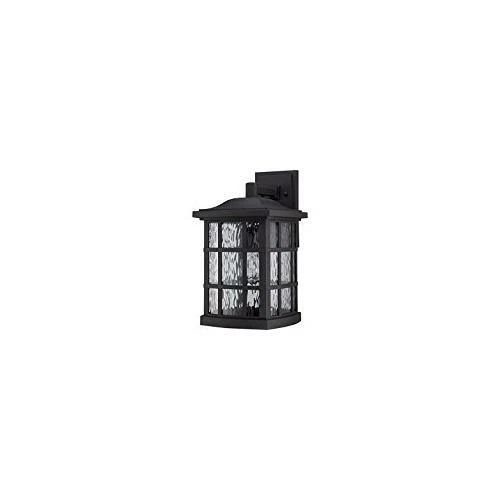 Quoizel SNN8409K 1-Light Stonington Outdoor Lantern in Mystic Black - Picture 3 of 7