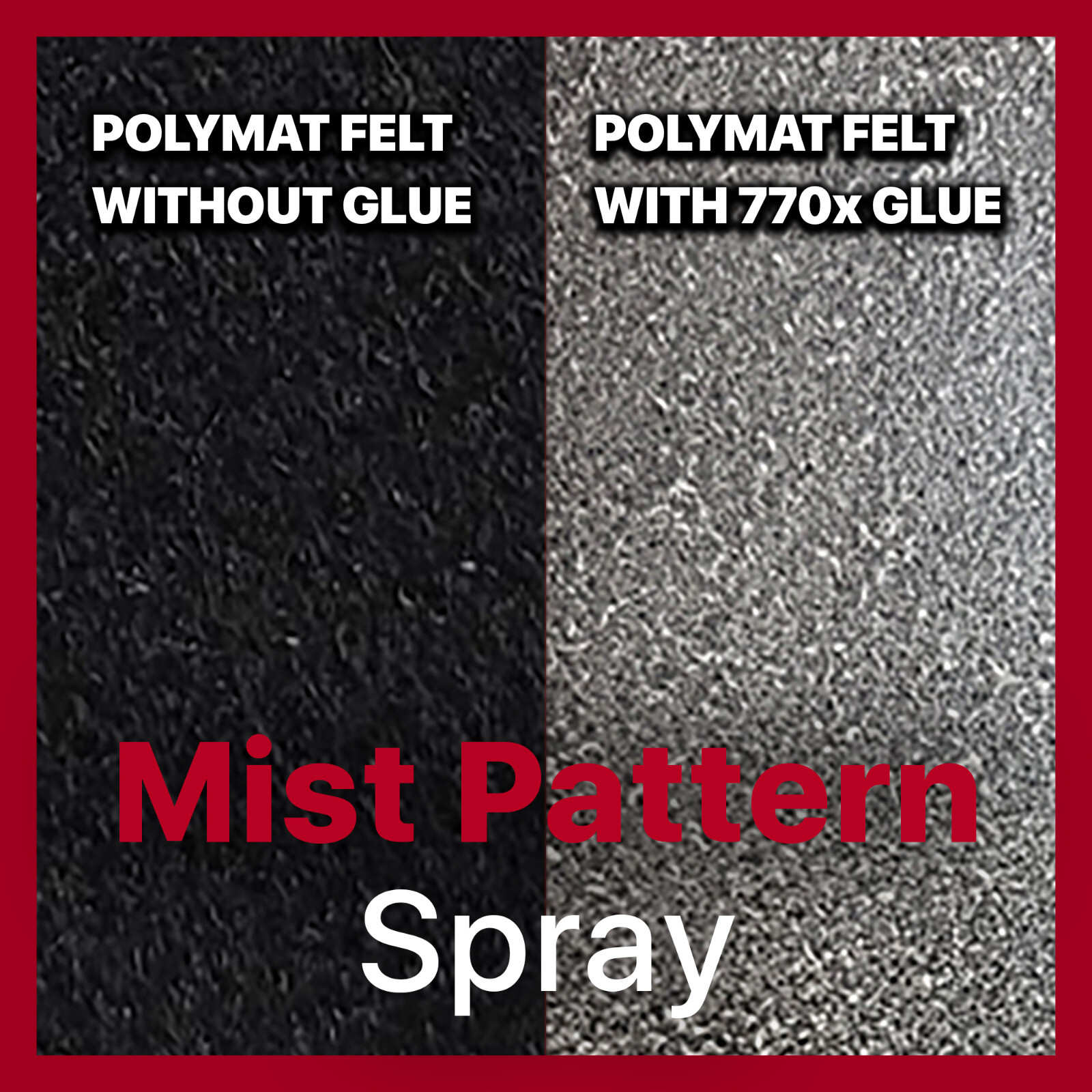 (8) Polymat 770X MULTIPURPOSE CLEAR MIST Spray Glue Adhesive for Fabric Carpet