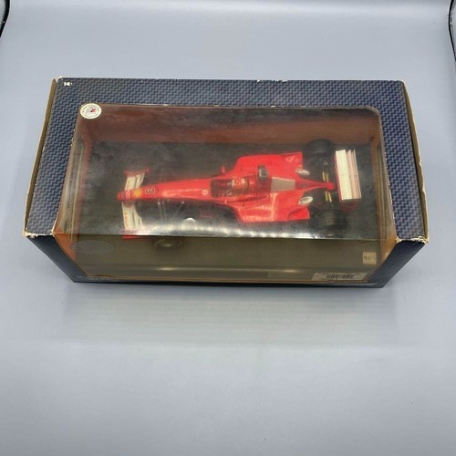 Hot Wheels Racing 1/18 Ferrari F1-2000 Michael Schumacher W/ Box From Japan - Picture 11 of 14