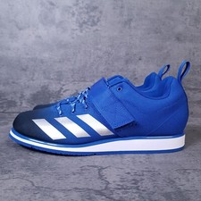 ADIDAS Powerlift 4 Weightlifting Shoes Mens Size 9 US Royal Blue Silver CrossFit Adidas Powerlift 4 Royal Blue for sale | eBay main image 2