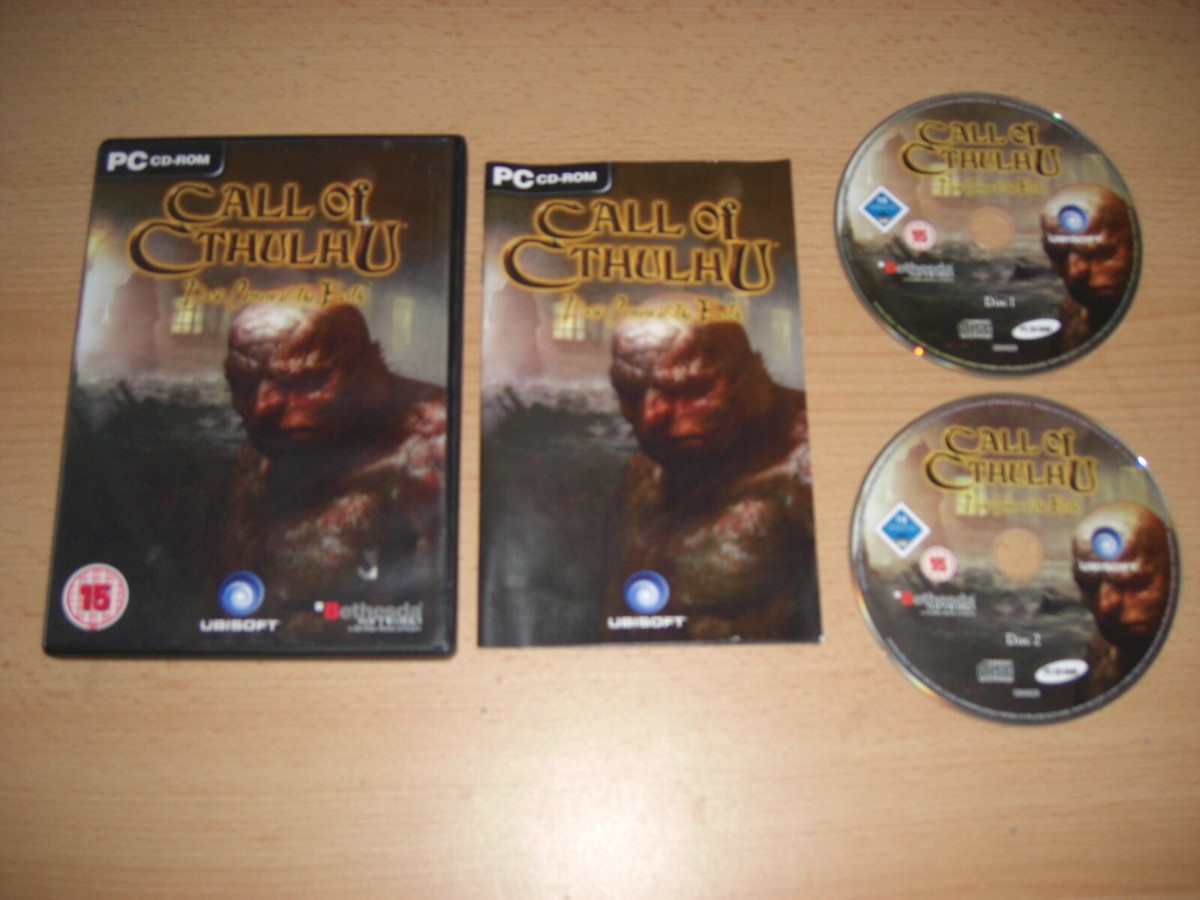 Jeu PC Call Of Cthulhu: Dark Corners Of The Earth (2005) - État Très Bon - Boîte Et Manuel