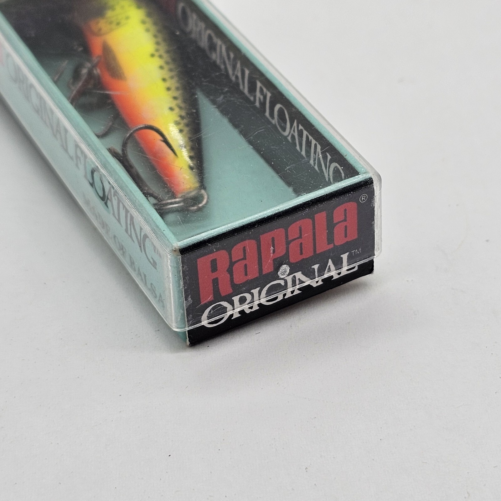 2 Fish Lure Lot RAPALA ORIGINAL FLOATING F-5 Trout & Matzuo America Nano Popper
