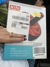 N1Fit Ab Roller Wheel - Sturdy Ab Workout Equipment for Core Workout - Ab Exe...