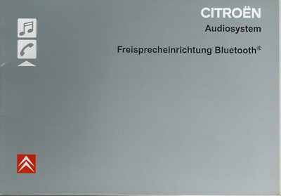 CITROEN  Audiosystem Compact Disc RDS 2007 Bedienungsanleitung Bluetooth RN