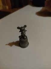 PEWTER THIMBLE COLLECTION - DISNEY - MICKEY MOUSE
