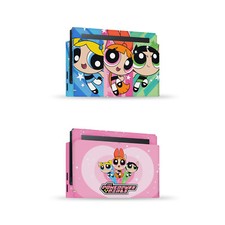 THE POWERPUFF GIRLS GRAPHICS VINYL SKIN DECAL FOR NINTENDO SWITCH CONSOLE  DOCK