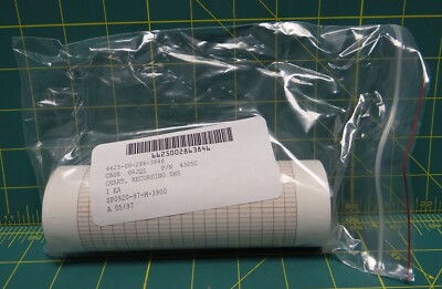 White Recording Chart Paper Roll 6'' x 103' Range 1-20 4305C, 6625-00-286-3846