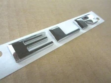 One 1 Genuine OEM 2014 2015 Cadillac ELR Chrome Nameplate Trunk Lid Emblem Badge