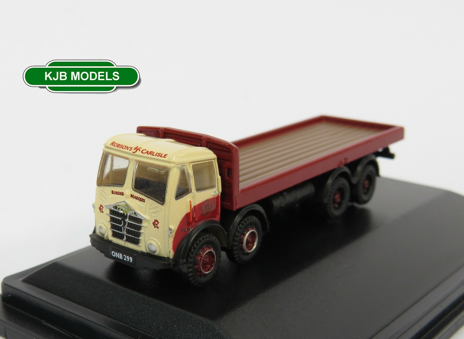 Robsons Of Carlisle plataforma de 8 ruedas Foden FG 1:148 NFG013 NUEVO EN CAJA CALIBRE N OXFORD 1:148