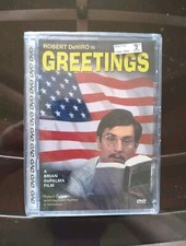 Greetings (DVD, 2002) NEW! - Robert De Niro, Brian De Palma *READ*