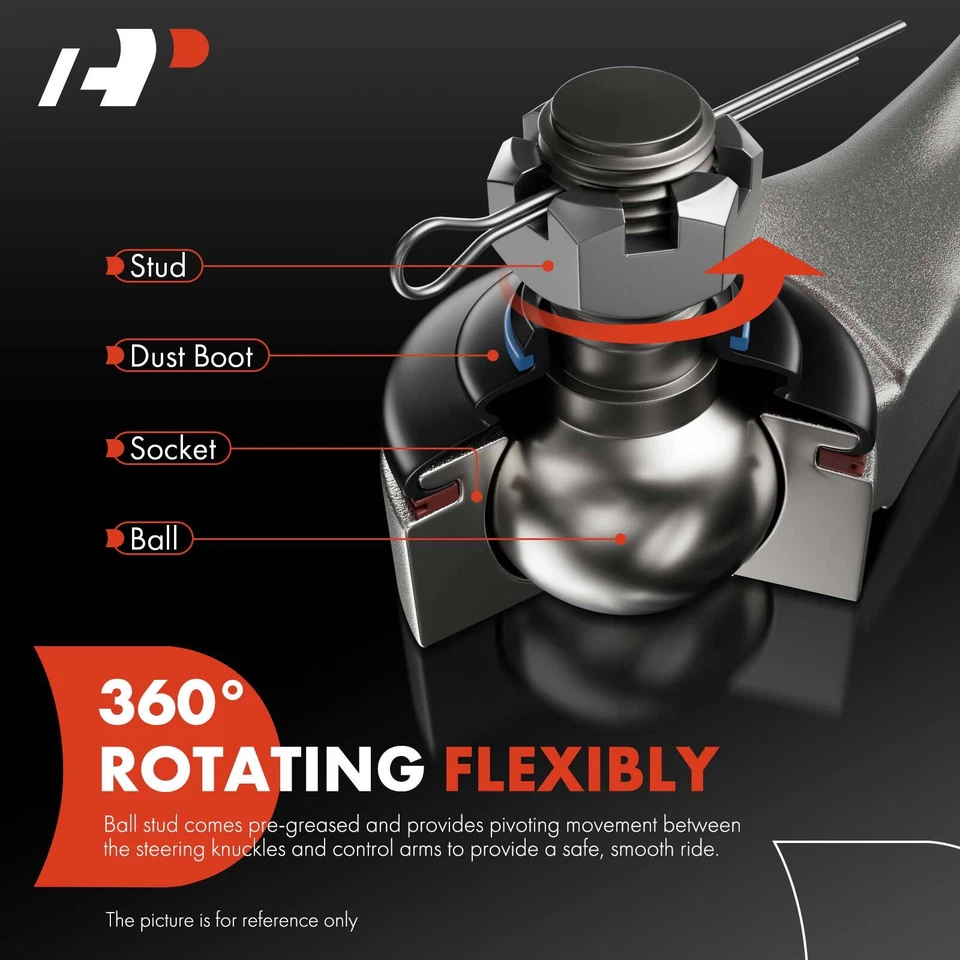 Brazo de control con conjunto de rótula delantero derecho inferior trasero para BMW 330i 330i xDrive Foto 3 de 4