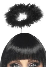 Black.marbou Angel Halo/#150