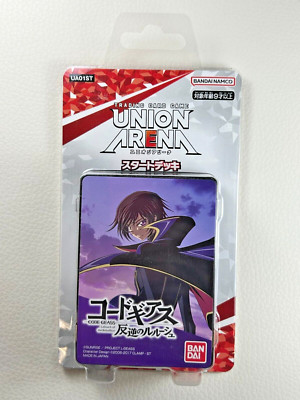 Union Arena Code Geass Starter Deck New Sealed Japanese UA01ST