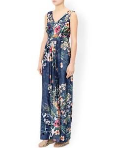 monsoon blue maxi dress