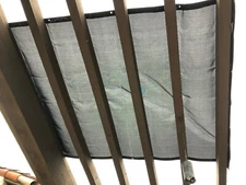 Sun Shade Screen Panel 12ft x 12ft | Gazebo Pergola Balconies Porch Patio Awning