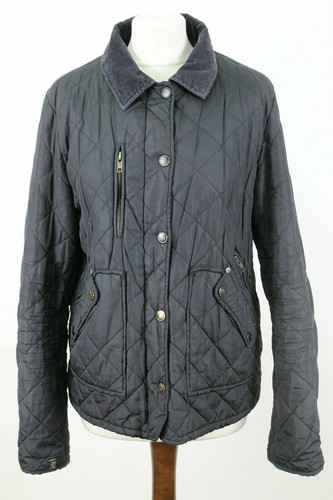River Island Navy Blue Quilted Jacket 