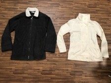 Lot Of 2 Women's Jacket S: 1pcs Jason Kole, Gray & 1pcs Plush & Lush, White