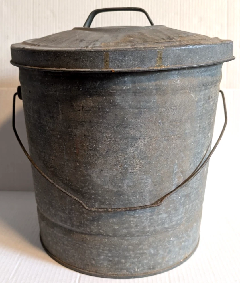 英国製 ガルバナイズド 1/2GALLON ブリキ イングランド アンティーク
