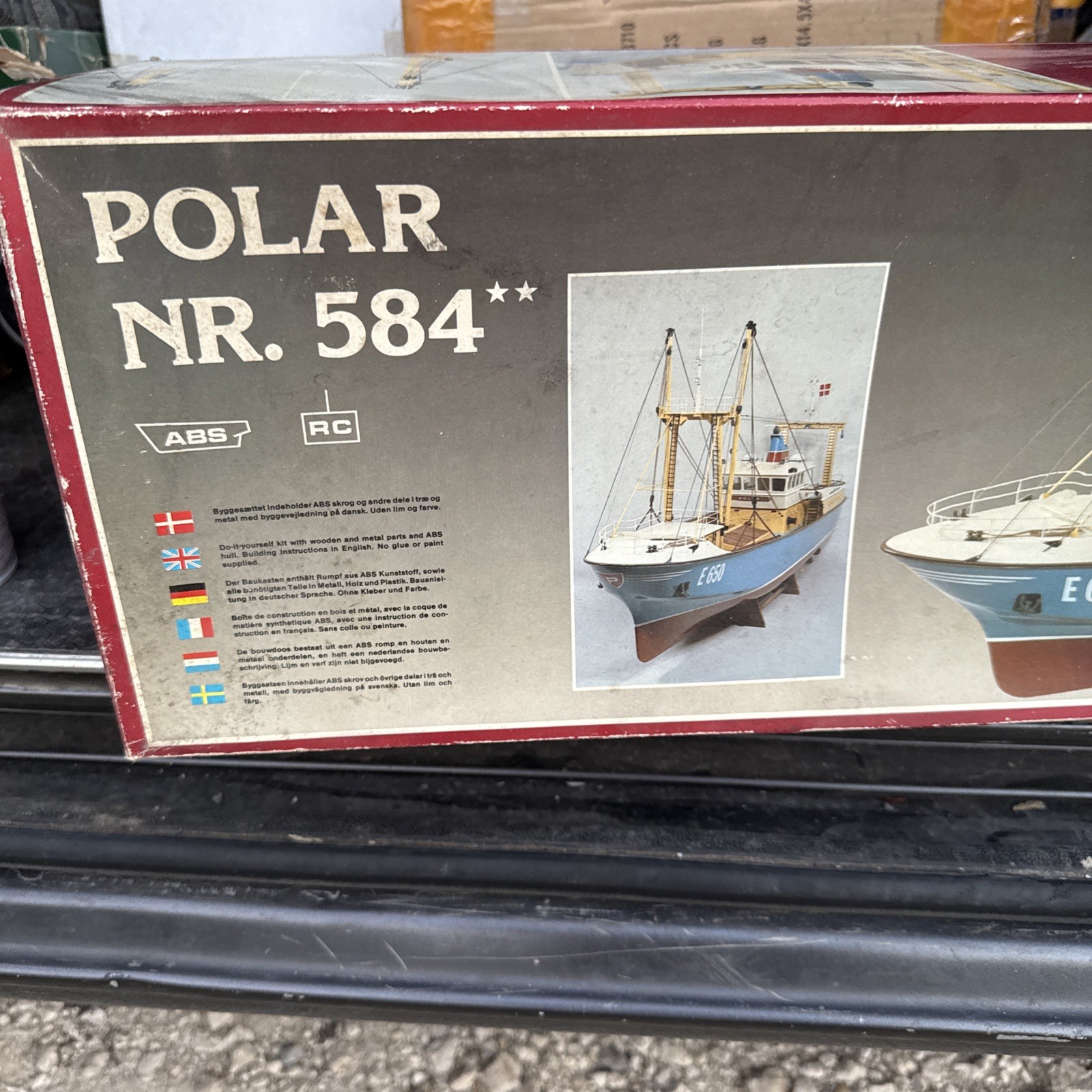 Billing Boats Polar NR. 584 Model Boat Kit ULTRA RARE! New
