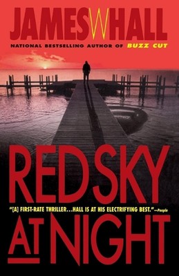 Roter Himmel bei Nacht von James Hall (Englisch) Hardcover Buch