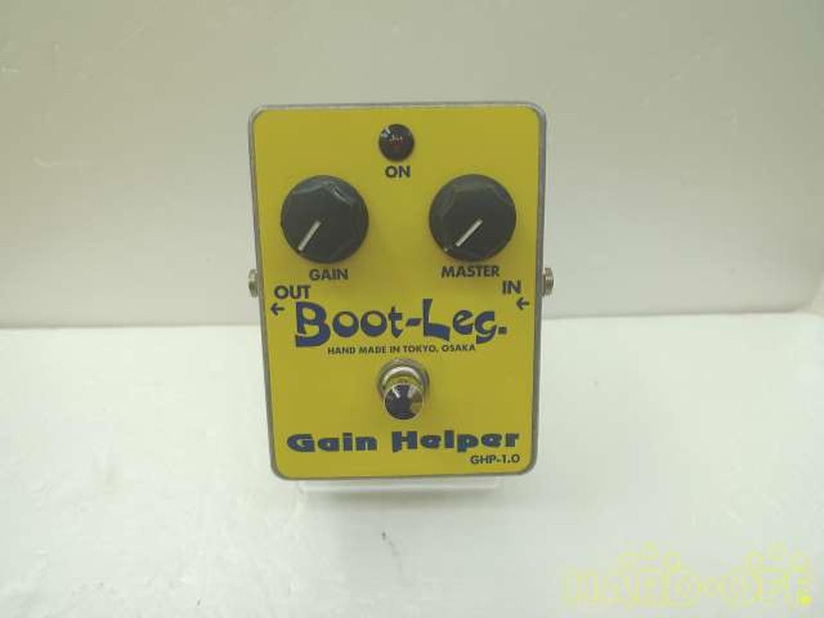 Boot-Leg GHP-1.0 Gain Helper エフェクター 最高 Boot-Leg Ghp-1.0 Helper Gain Effector ギター - ギター