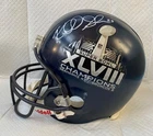Richard Sherman Autographed Seahawks Full Size Replica Helmet Super Bowl XLVIII